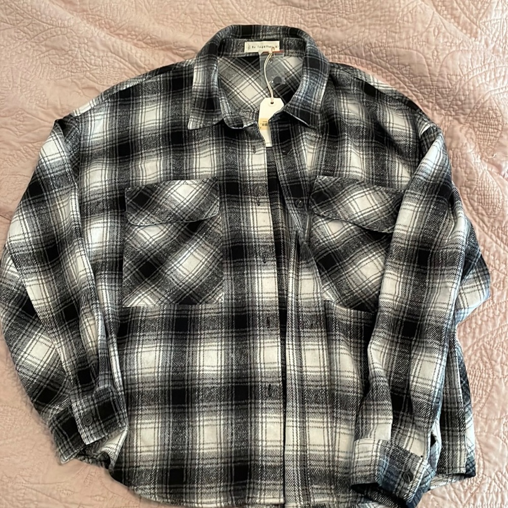Oversized Flannel Shacket